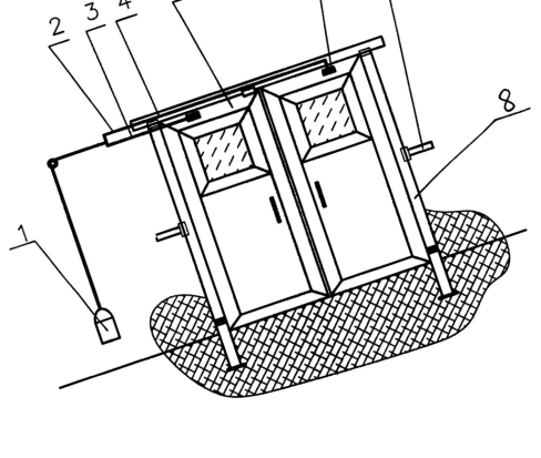 礦用無壓透視風門