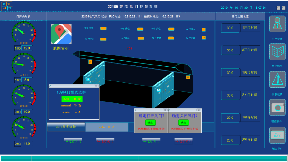 ZMK-127電控氣動無壓風門