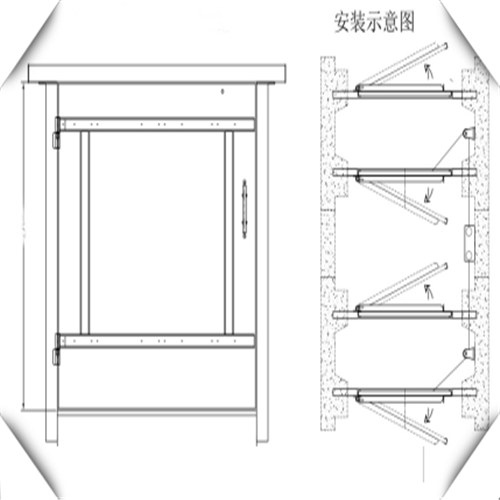 煤礦風(fēng)門(mén)閉鎖裝置